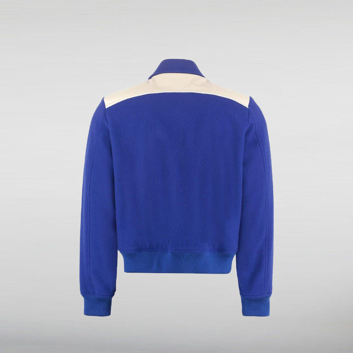 Jalen Hurts Amiri Varsity Jacket Blue