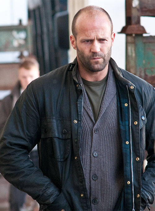 Brant Blitz Jason Statham Leather Jacket