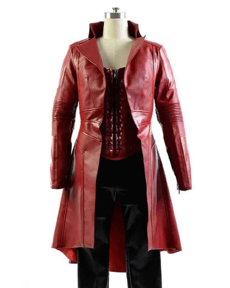 Captain America Civil War Scarlet Witch Coat