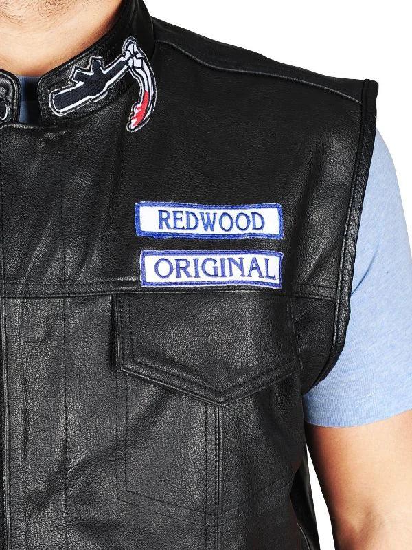 Charlie Hunnam SOA Leather Vest