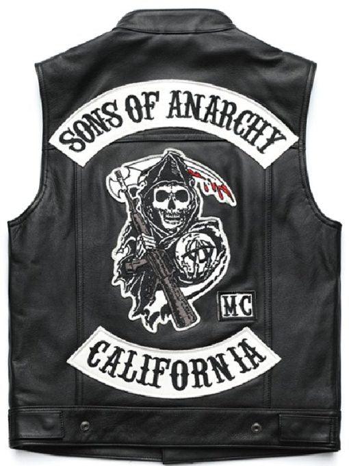 Charlie Hunnam SOA Leather Vest