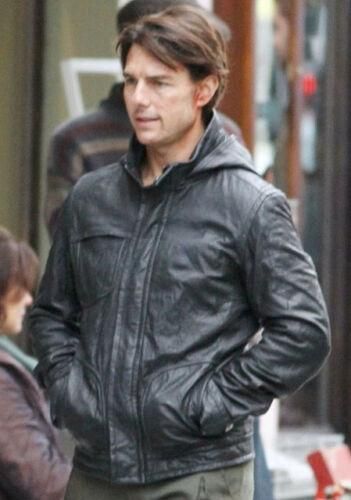 Mission Impossible Ghost Protocol Black Leather Jacket