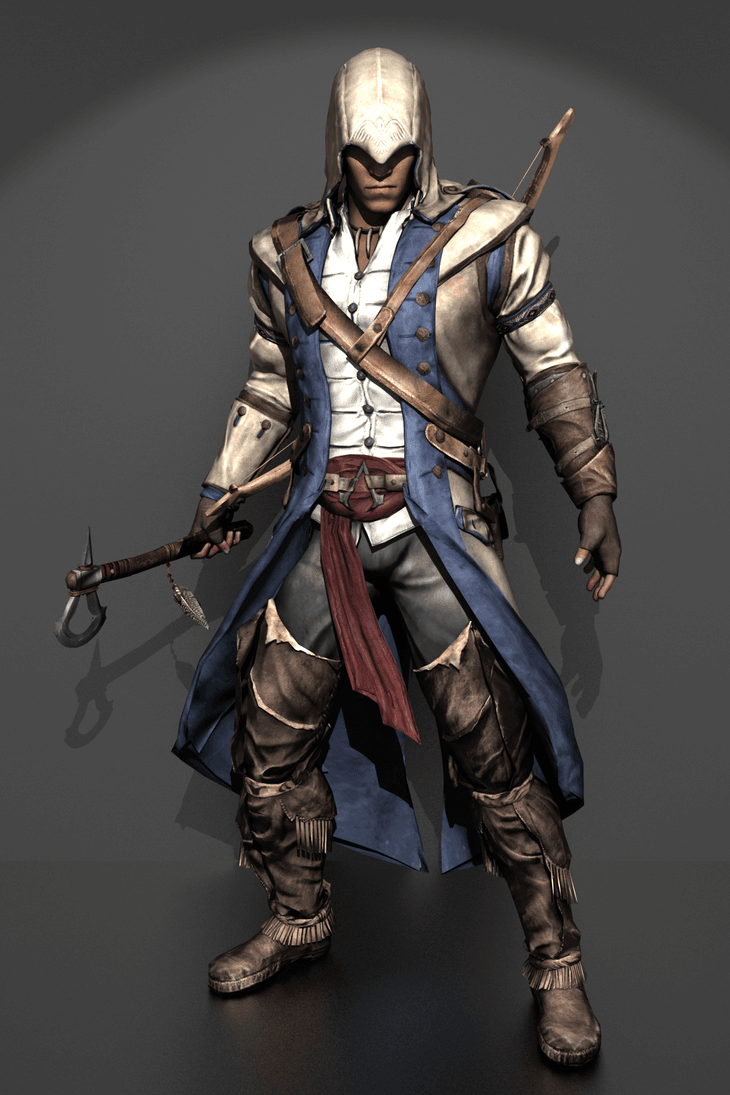 Assassins Creed 3 Connor Kenway Leather Jacket