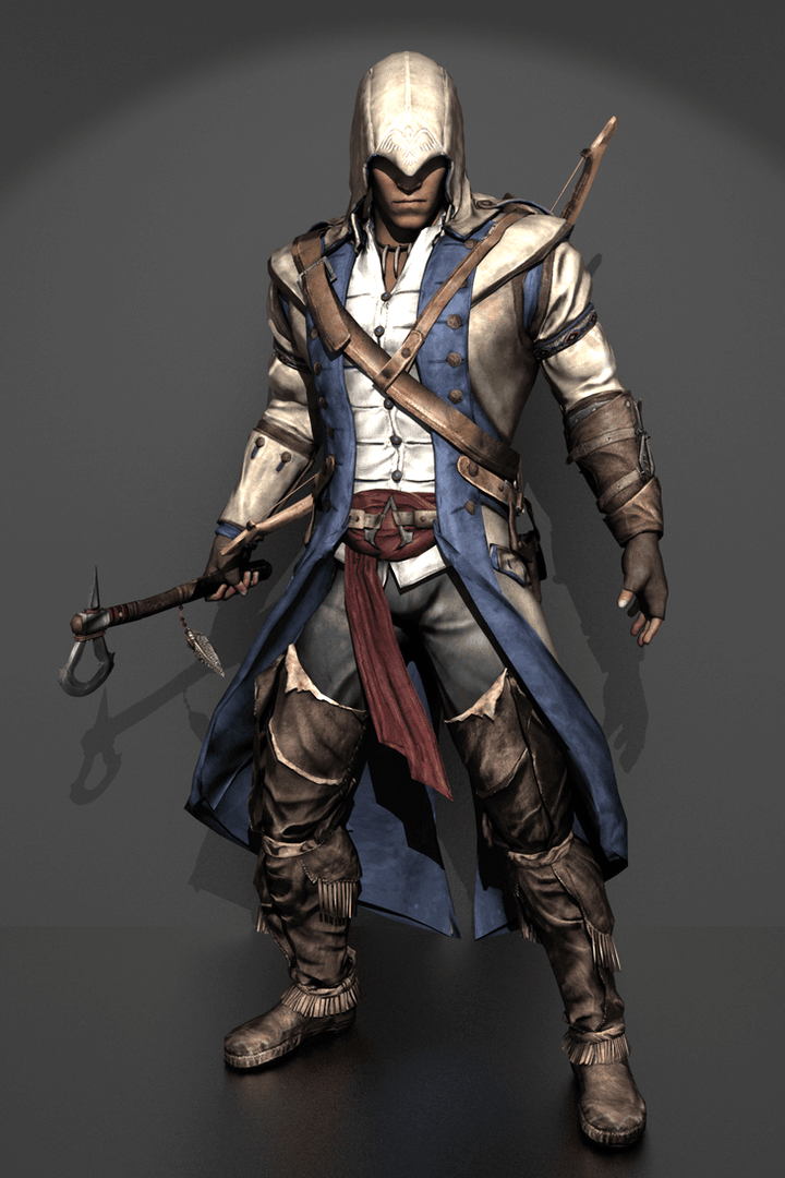 Assassins Creed 3 Connor Kenway Leather Jacket