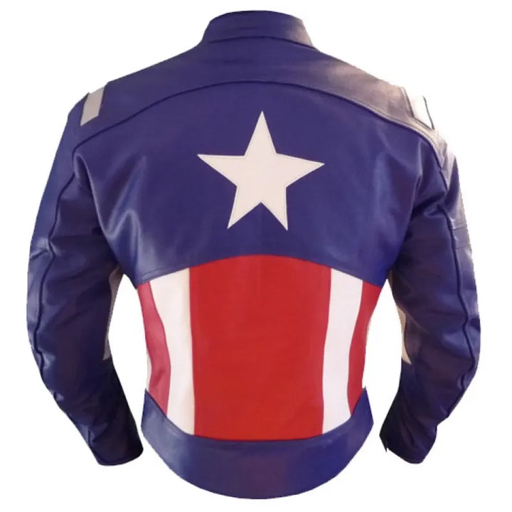 Captain America The First Avenger Buffalo Leather Jacket