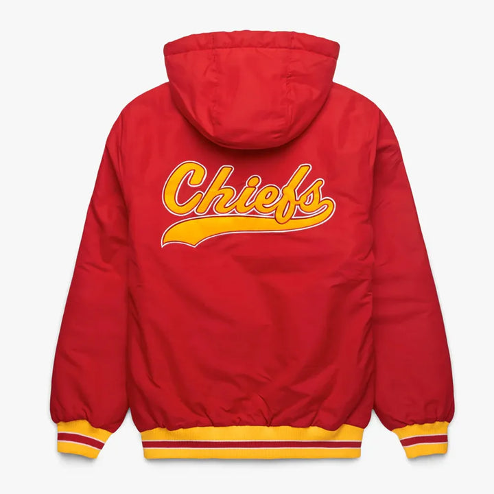 Kansas City Chiefs Red Hooded Jacket