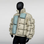 keyboard Puffer Jacket HNA Leather