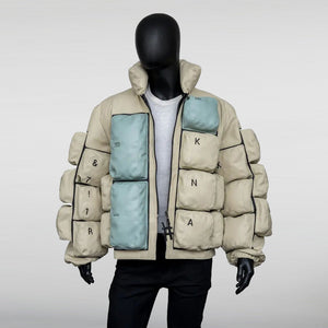 keyboard Puffer Jacket HNA Leather
