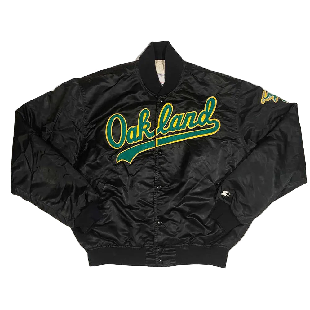 90s Oakland Athletics Script Jacket