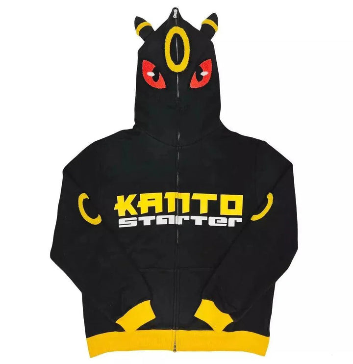 Kanto Starter Umbreon Pokemon Hoodie