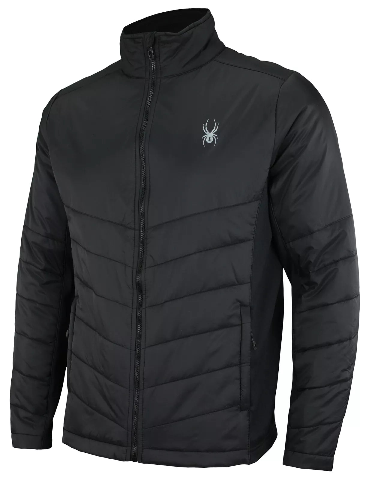 Spyder Men's Stealth Full Zip Hybrid Jacket