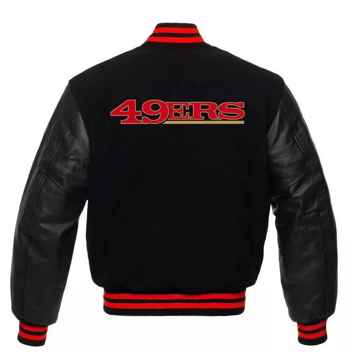 San Francisco 49ers Letterman Varsity Jacket