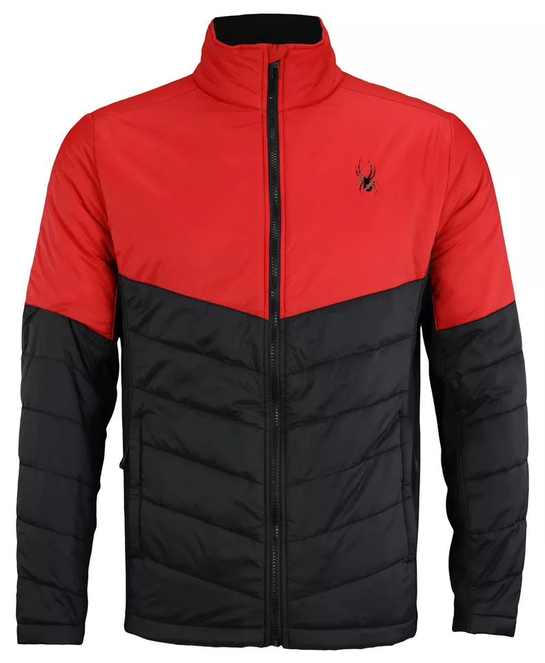 Spyder Men's Stealth Full Zip Hybrid Jacket