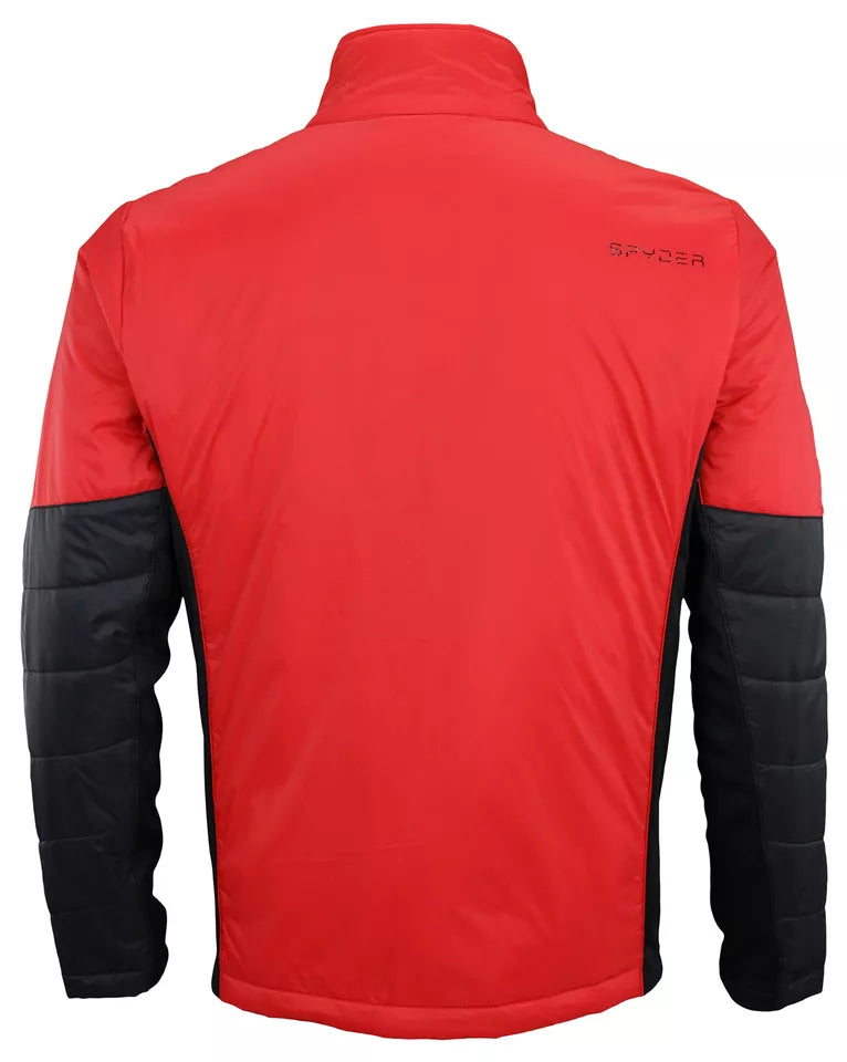 Spyder Men's Stealth Full Zip Hybrid Jacket