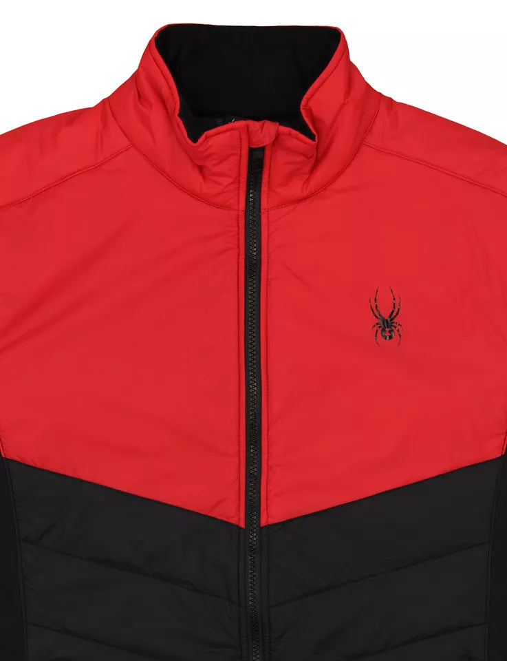 Spyder Men's Stealth Full Zip Hybrid Jacket