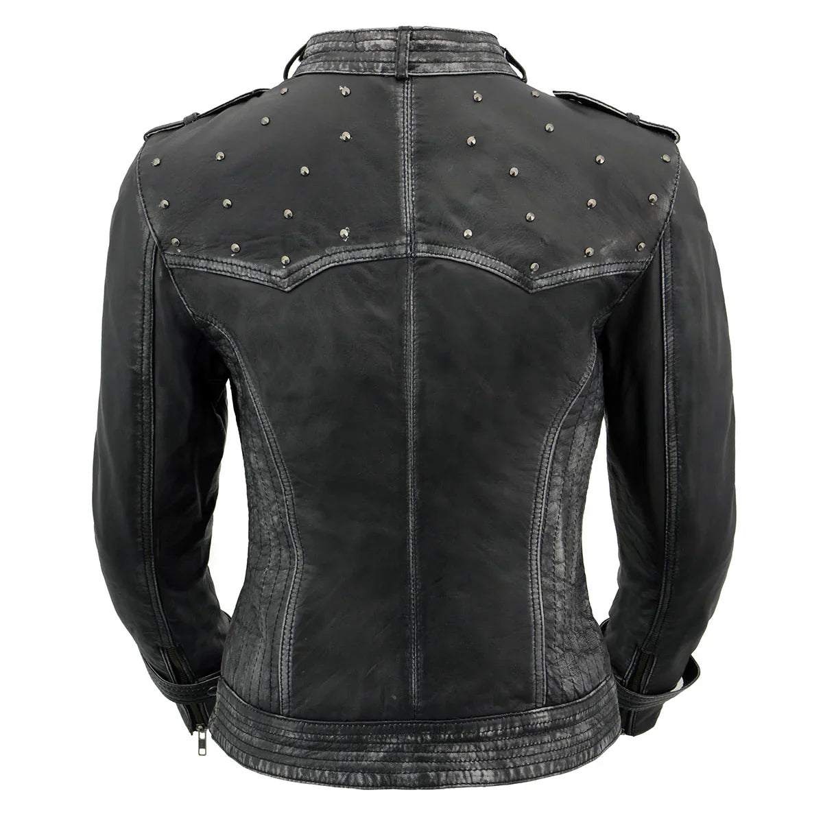 Motorcycle Fashion Leather Jacket