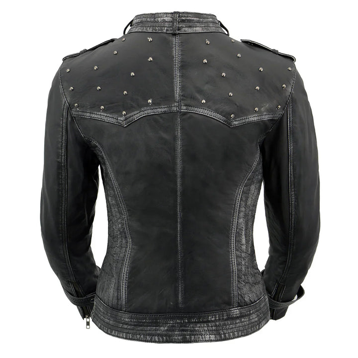 Motorcycle Fashion Leather Jacket