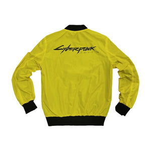 Cyberpunk Bomber Yellow Jacket