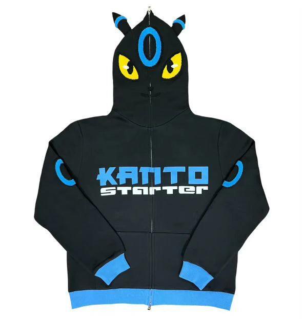 Kanto Starter Umbreon Pokemon Hoodie