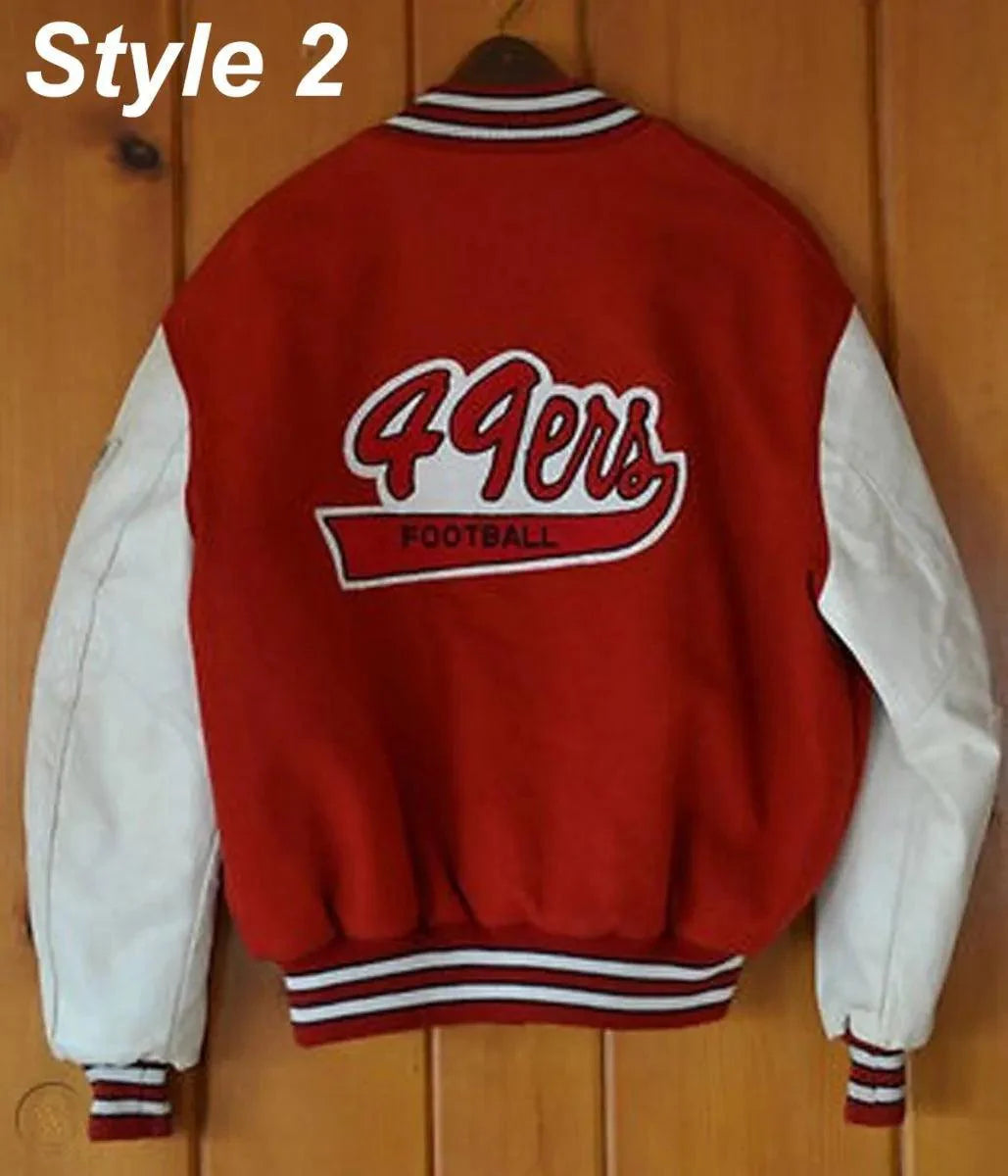 San Francisco 49ers Letterman Varsity Jacket