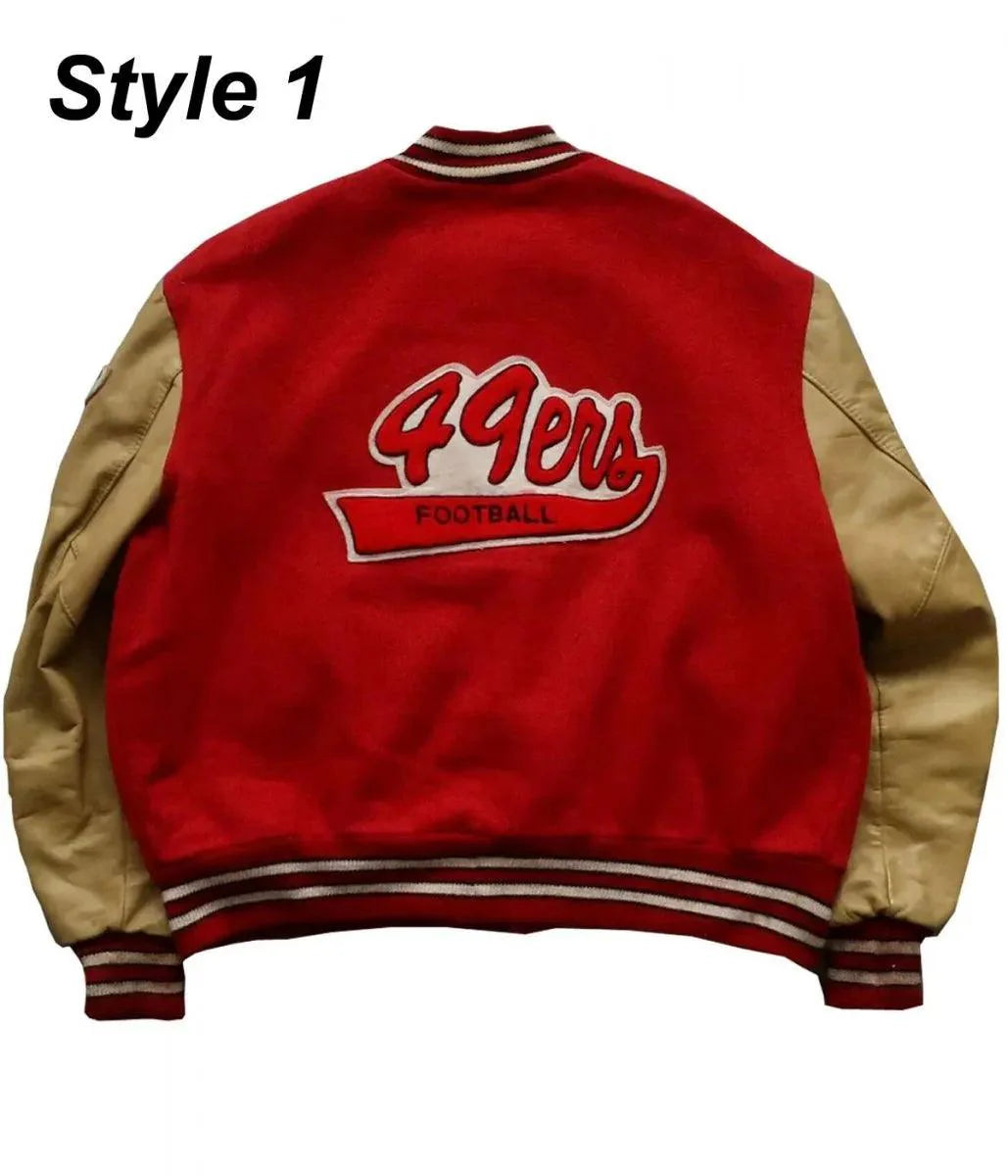 San Francisco 49ers Letterman Varsity Jacket